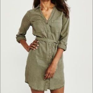 Abercrombie Utility Shirt Dress